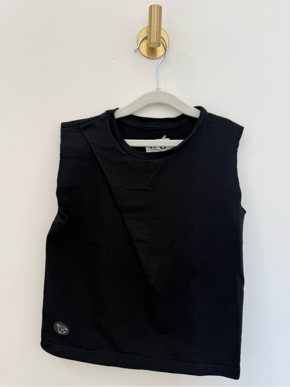 nununu Black Kids Sleeveless Tank Top